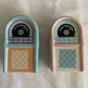 Jukebox Salt and Pepper Shaker Set